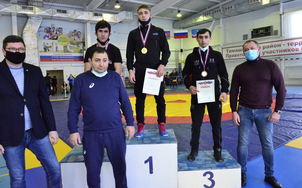 Чемпионат Краснодарского края по вольной борьбе среди мужчин