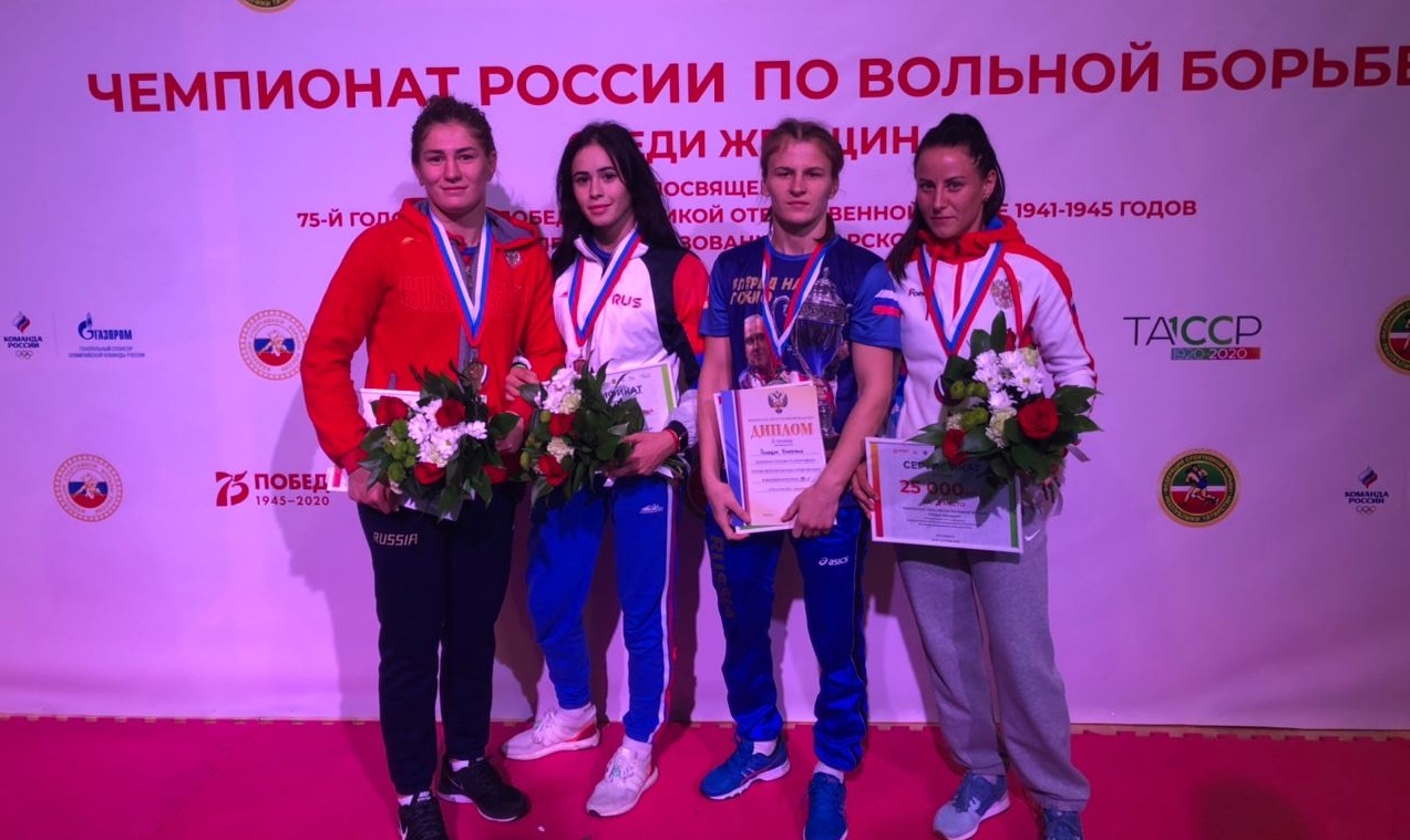 Результаты чемпионата России по вольной борьбе среди женщин